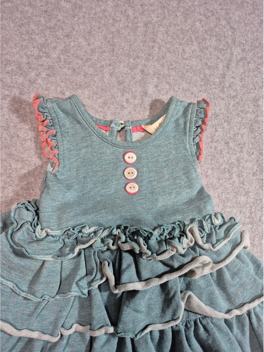 Matilda Jane Baby Girls Tiered Ruffle Tulle Dress 3-6M - Picture 2 of 6